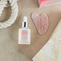 Glowtopia + Rose Quartz Gua Sha Gift Set