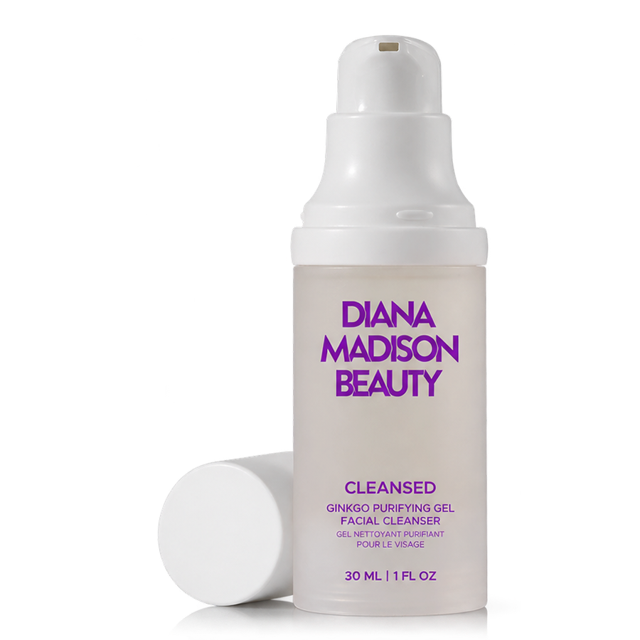 Cleansed Ginkgo Purifying Gel Facial Cleanser - Travel Size 30ml