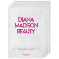 Rosehip Seed Oil Hydrating Face Sheet Mask - 5 Pack